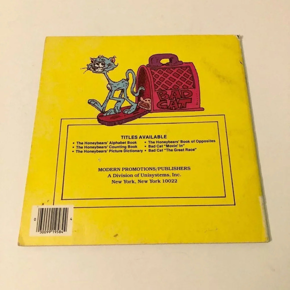 Vtg 1983 Bad Cat Movin In Book David Vincent Jack White - Picture 2 of 15